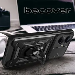 Панель BeCover Military для Realme 10 Pro Plus 5G Black (710022) - мініатюра 3