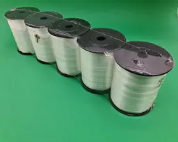 Стрічка пакувальна прозора, 300 м, балонна стрічка для кульок, подарунків, квітів, декору - мініатюра 4