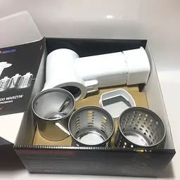 Насадка овочерізка для м'ясорубки Zelmer, Bosch, Zelmotor, Welco RE-0747, ZMMA086WUA, 986.7000, 11002232 - мініатюра 4
