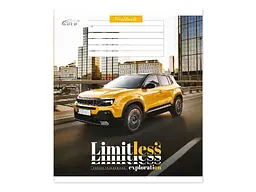 Зошит в клітинку GOLD BRISK 12 арк. 25 шт./уп. ТВ-47 УФ-лак, 60г/м №3503 Драйв - мініатюра 5