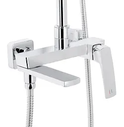 Душова система універсальна Qtap Tern Chrome з виливом QTTER1112CRM47592 - мініатюра 3
