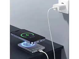 Зовнішній акумулятор (Power Bank) Essager KR-W002 5000mAh Grey (EDY5K-YJ0A-Z) - мініатюра 5