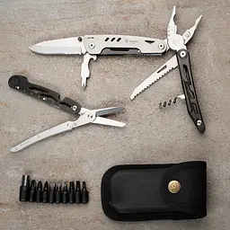 Мультитул Ganzo Multi Tool (G304), Сріблястий - мініатюра 6