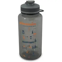 Фляга Pinguin Tritan Fat Sport Bottle 2024 BPA-free 1 L Grey (1033-PNG 816686)