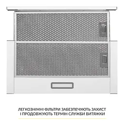 Витяжка телескопічна WEILOR WT 63 WH - мініатюра 7