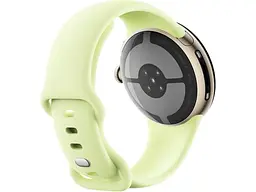 Смарт-годинник Google Pixel Watch 4 41mm Wi-Fi Champagne Gold Aluminum case / Lemongrass Active Band - мініатюра 4