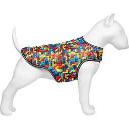 Курточка-накидка для собак Waudog Clothes Блоки XL