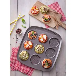 Форма для випікання Pyrex Asimetria мини-pizza 9 ячеек (AS09BZ0) - мініатюра 4