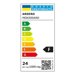 Світлодіодний магнітний трековий світильник Ardero MGN300ARD 24Вт 4000K чорний - мініатюра 3