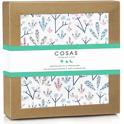 Наматрацник непромокаючий Cosas Flower 70х120 см рожевий (WaterSheet_BushRose_120)