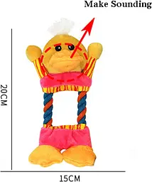 Плюшева іграшка для собак Shape Dog Plush Toy Yellow Duck, жовта - мініатюра 4