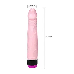 Вібратор Adour Club Vibrator тілесний 22,5 см - мініатюра 2