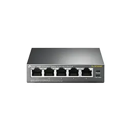 Комутатор TL-SF1005P, 5x10/100Mb/s, 4xPoE 56W, пластиковий корпус TP-Link teh0028270