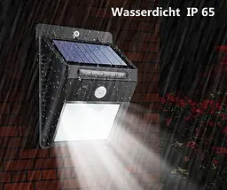 Світильник 20 Solar LED Solar Motion Sensor Light із датчиком руху на сонячних батареях - мініатюра 5