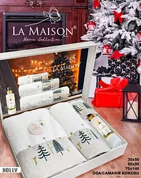 Подарунковий набір рушників з парфумом Holy La Maison pbe0051110 - мініатюра 4