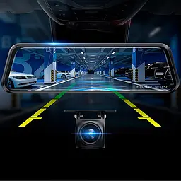 Відеореєстратор Hoco DI36 Dual Camera with Digital display Black - мініатюра 7