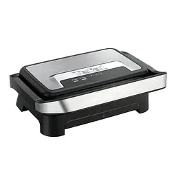 Гриль Tefal прижимний Inicio Compact чорно-срібний 1000 Вт (GC270D10)