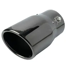 Насадка на глушник Vitol 127x75x68 мм Темний Хром (НГ-0008 BK) - мініатюра 4