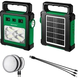 Ліхтар NEWVEW комплект NV-T260 Solar Panel 2400mAh (NWVW-NV-T260-GN)