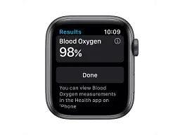 Смарт-годинник Apple Watch Series 6 GPS 44mm Space Gray Aluminum Case w. Black Sport B. (M00H3) - мініатюра 2