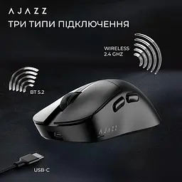 Миша Ajazz AJ179 V2 Max Black (AJ179-V2-MAX-B) - мініатюра 10
