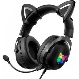 Навушники Onikuma Gaming CAT with LED X11 рожеві - мініатюра 2