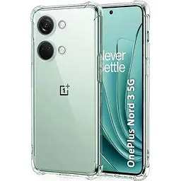 Панель BeCover Anti-Shock для OnePlus Nord 3 5G Clear (710620) - мініатюра 2