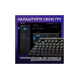 Клавіатура Logitech G515 TKL Cored GL Tactile RGB USB UA Black (920-014133) - мініатюра 5