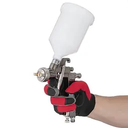 Пневматичний фарбопульт LVLP Intertool Storm PT-0138 600 мл x 1.3 мм ВБ - мініатюра 7