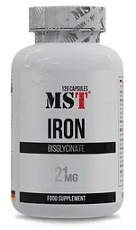 MST® Бісгліцинат Заліза з Вітаміном С 21 мг