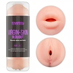 Мастурбатор - Virgin-Skin Blowout Stroker Vagina and Mouth