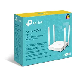 Маршрутизатор Wi-Fi TP-LINK Archer C24 - мініатюра 4