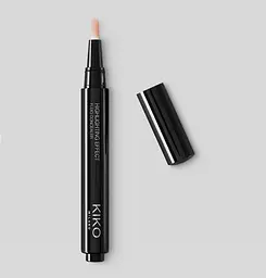 Рідкий консилер-хайлайтер Kiko MilanoHighlighting Effect Fluid Concealer 01 Porcelain