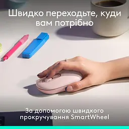 Комплект (Клавіатура та Миша) Logitech Pop Icon Combo (920-013142) Rose - мініатюра 5