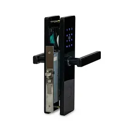 Замок електромеханічний автономний Trinix TRL-5301BT Black з Bluetooth і зчитувачем Mifare (65-00058) - мініатюра 2