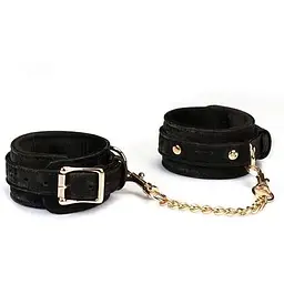 Наручники Liebe Seele Boudoir Amor Wrist Cuffs Black - мініатюра 3
