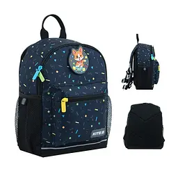 Рюкзак GoPack Education Teens 140L-2 м'ятно-блакитний, підлітковий шкільний рюкзак (GO24-140L-2)