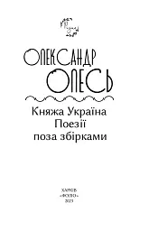 Княжа Україна. Поезії поза збірками - мініатюра 2