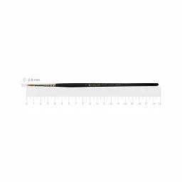 Пензель колонок круглий Classic 3007R №3 коротка ручка KOLOS (4823064900606)