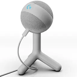Мікрофон Logitech Yeti Orb RGB Off-White (988-000558) - мініатюра 1
