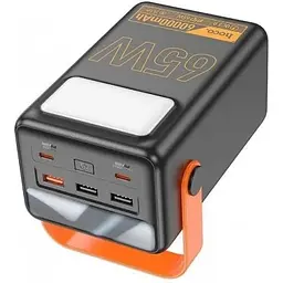 Портативна батарея Hoco J110A Powerful PD 65W 60000mAh чорний 6931474795205 - мініатюра 4