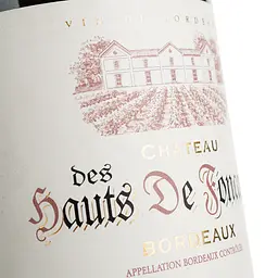 Вино Chateau Les Hauts De Foncaude Bordeaux, червоне, сухе, 0,75 л - мініатюра 5