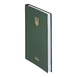 Щоденник датований Buromax Airy 2026 A5 бумвініл зелений (BM.21165-04) - мініатюра 2