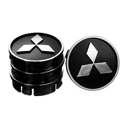 Заглушка колісного диска Mitsubishi 60x55 (в компл 4 шт) MAK (50024)