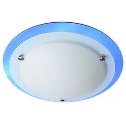 Світильник настінно-стельовий накладний Brille W-188/2 BL