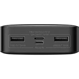 Портативна батарея Baseus Bipow Digital Display Power Bank 20000 mAh 15W Overseas Edition PPBD050101 Black - мініатюра 4