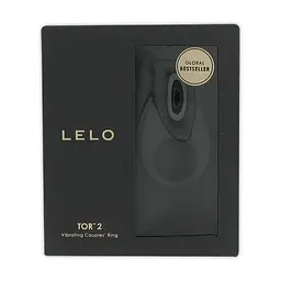 Ерекційне кільце з вібрацією LELO Tor 2 Black - мініатюра 4