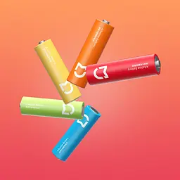 Набір батарейок Xiaomi MiJia Alkaline Battery AAA 40 штук - LR03 мініпальчикові (BHR6740CN) - мініатюра 2