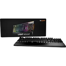 Клавіатура Be quiet! LIGHT MOUNT SILENT | LINEAR (US розкладка) (BT003US) - мініатюра 4