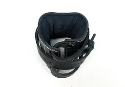 Манжета EasyFit F8 чорна для тяги на тренажері (шкіра) - мініатюра 3